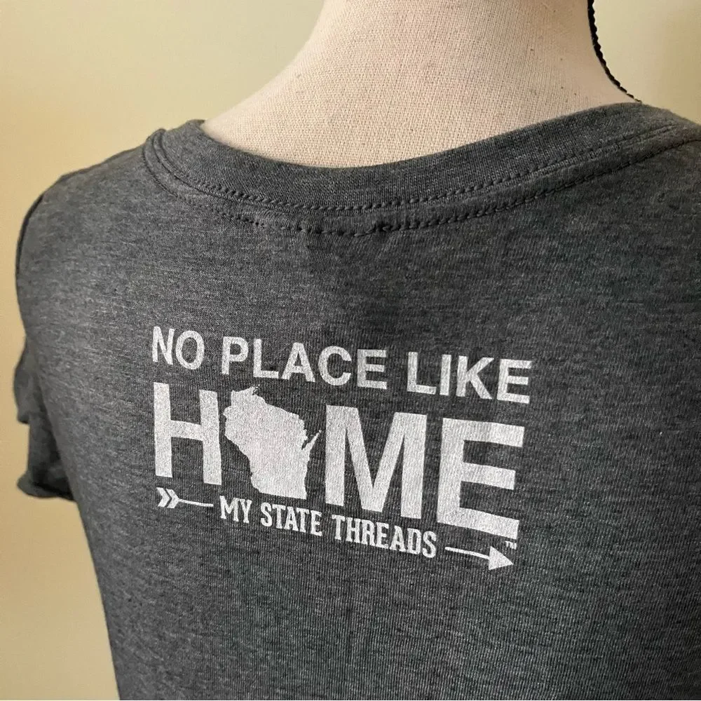 WISCONSIN LADIES V-NECK TEE‎ | HOME | PLAID - Picture 7 of 12